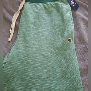 NWT Champion Sweat Shorts XL Green
